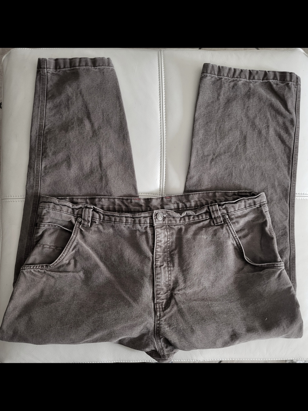 Craftsman Carpenters Work Pants Hammer Loop Tan 42 X 28